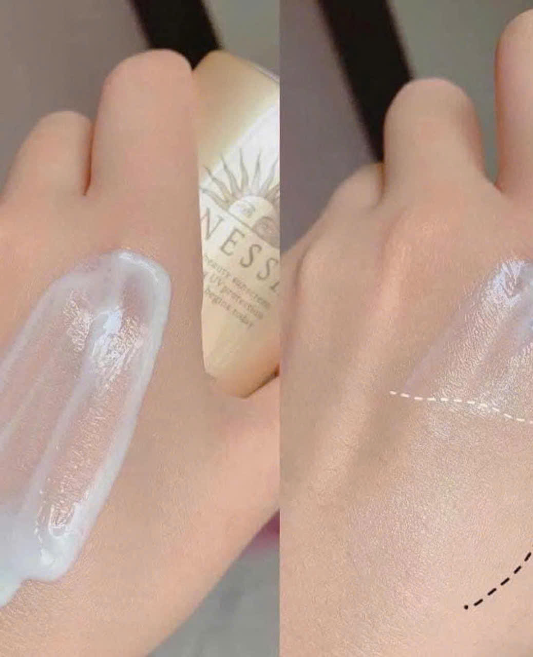 kem chống nắng Anessa màu nâu 60ml mẫu mới nhất năm 2024