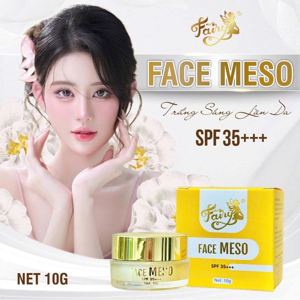 Kem Face Meso Fairy Ban Ngày SPF 35+++ 10g  làm đều màu da  se khít lỗ chân lông