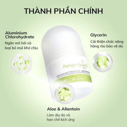 Lăn ngăn mồ hôi và khử mùi hôi nách Perspi-Guard Maximum Strength Antiperspirant 30ml