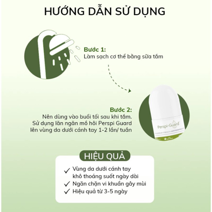 Lăn ngăn mồ hôi và khử mùi hôi nách Perspi-Guard Maximum Strength Antiperspirant 30ml