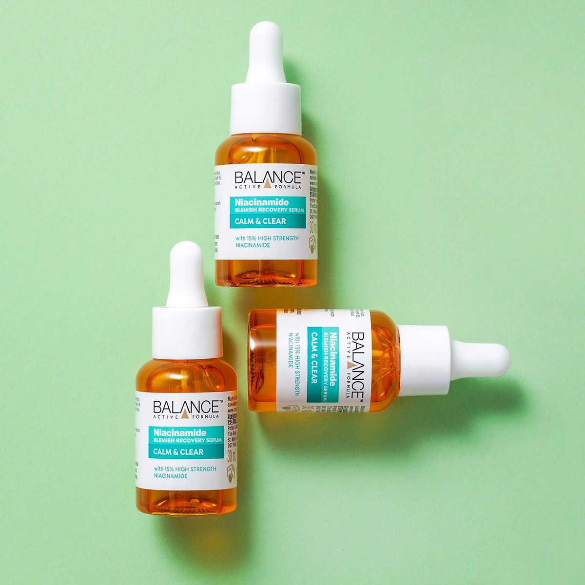 Serum Balance Active Formula Ngừa Mụn Mờ Thâm 30ml Niacinamide 15%