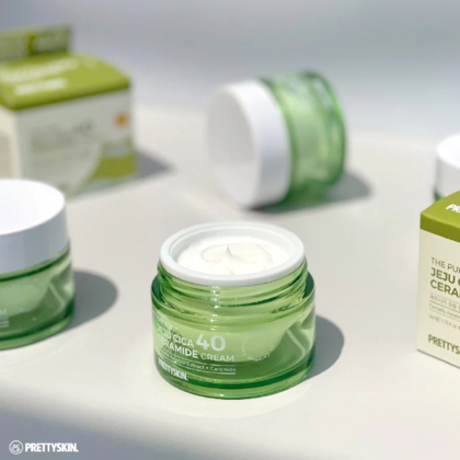 Kem Dưỡng Trắng Da Prettyskin The Pure Chiết Xuất Rau Má Ceramide Cream 52ml