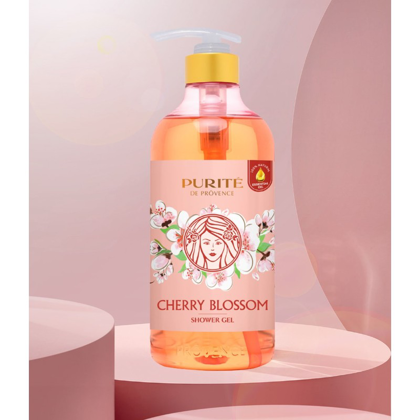 Sữa Tắm Purité Sáng Mịn Da Hương Hoa Anh Đào 850ml