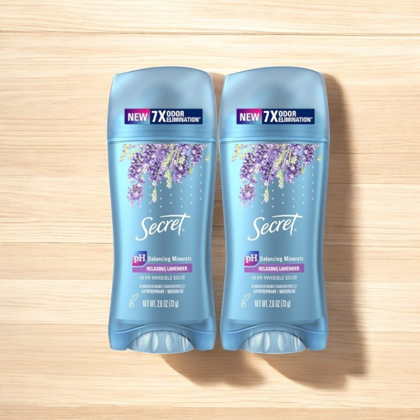 Lăn khử mùi Secret Relaxing Lavender 73g hương thư giãn