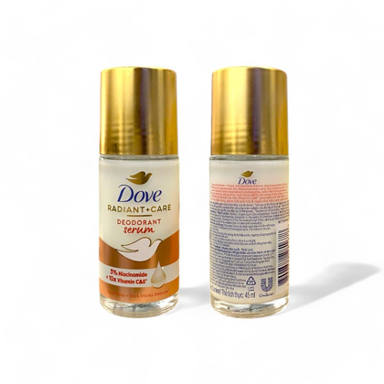 Lăn Khử Mùi Dove 3% niacinamide +10x Vitamin C&E 45ml Giúp Mờ Thâm Thu Nhỏ Lỗ Chân Lông
