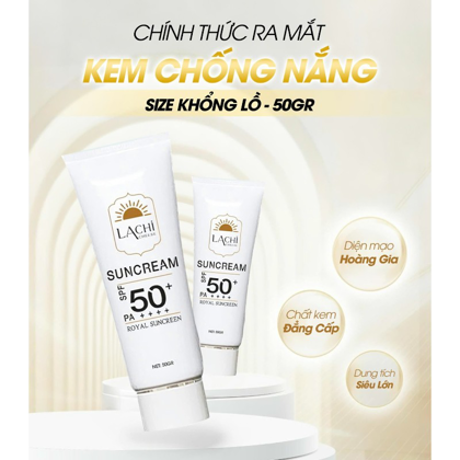3 lí do nên chọn Kem chống nắng Lachi SPF 50+