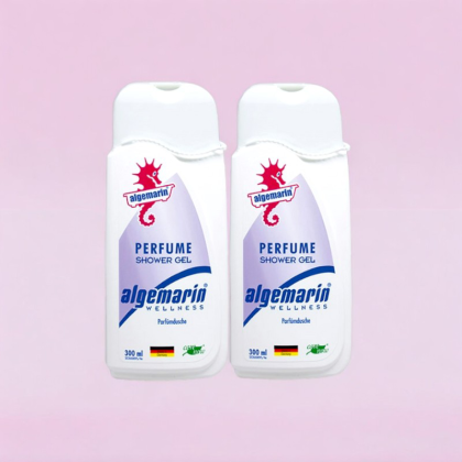 Sữa tắm cá ngựa  Algemarin Perfume Shower chai vuông - thơm ngát, đặc trưng của Đức