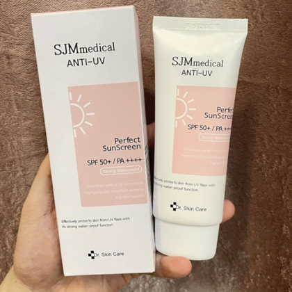 Kem chống nắng SJM Medical Anti UV Perfect SunScreen SPF50+/PA++++ 60ml