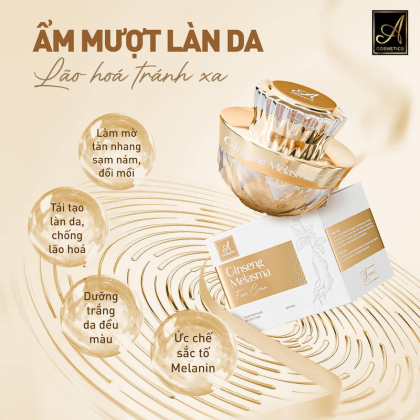 Kem Face Nám Nhân Sâm Ginseng Melasma A Cosmetics 2024