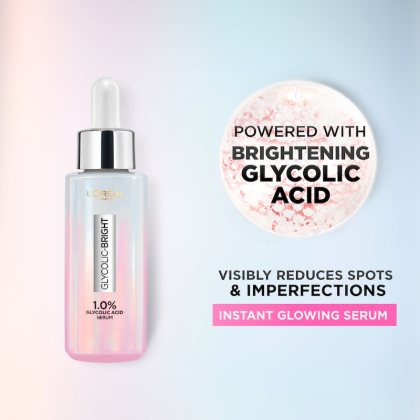 Dưỡng Chất Trắng Da Tức Thì LOreal Paris Glycolic-Bright Instant Glowing