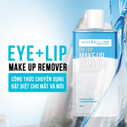 Nước Tẩy Trang Mắt Môi Maybelline Lip & Eyes Make Up Remover