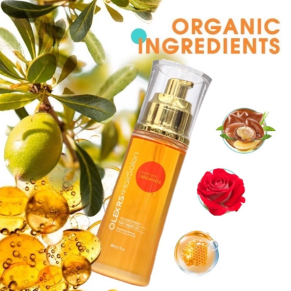 Tinh Dầu Dưỡng Tóc Olexrs Hair Salon Argan Oil Collagen Complex Hair Repair Oil 80ml