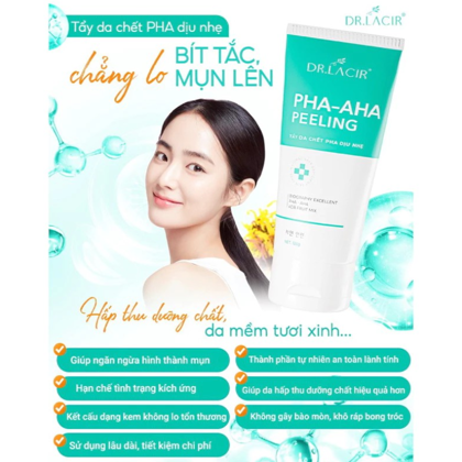 Tẩy Tế Bào Chết Mặt Dr Lacir PHA-AHA Peeling