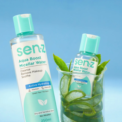 Nước tẩy trang Senz chiết xuất trà xanh 250ml