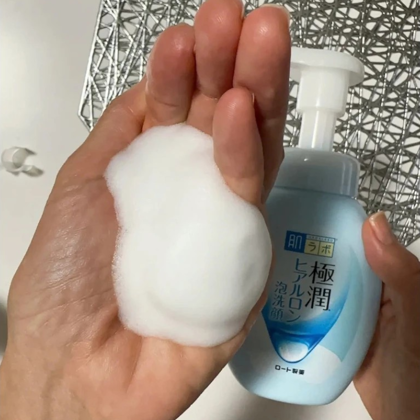 Sữa Rửa Mặt Tạo Bọt Hada Labo Gokujyun Hatomugi Bubble Face Wash 160ml