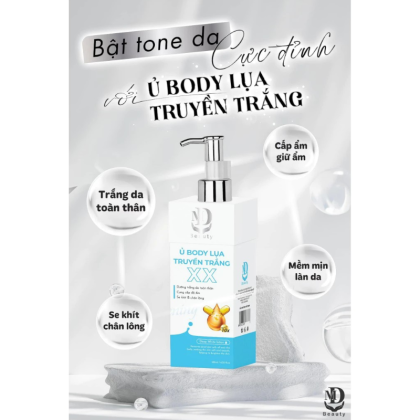 Kem Ủ Lụa Trắng Body MD Beauty Deep White Lotion 250ml