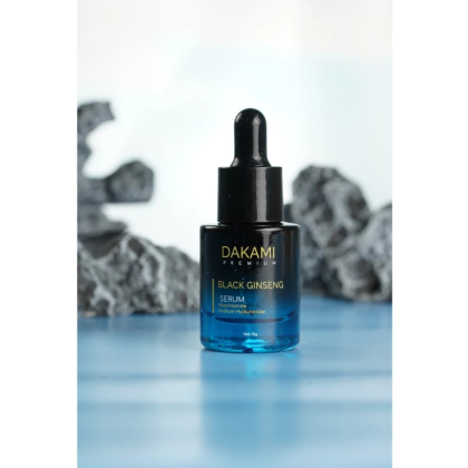Serum Sâm Đen Dakami Black Ginseng  là trợ thủ đắc lực trong việc cải thiện và làm mờ thâm nám