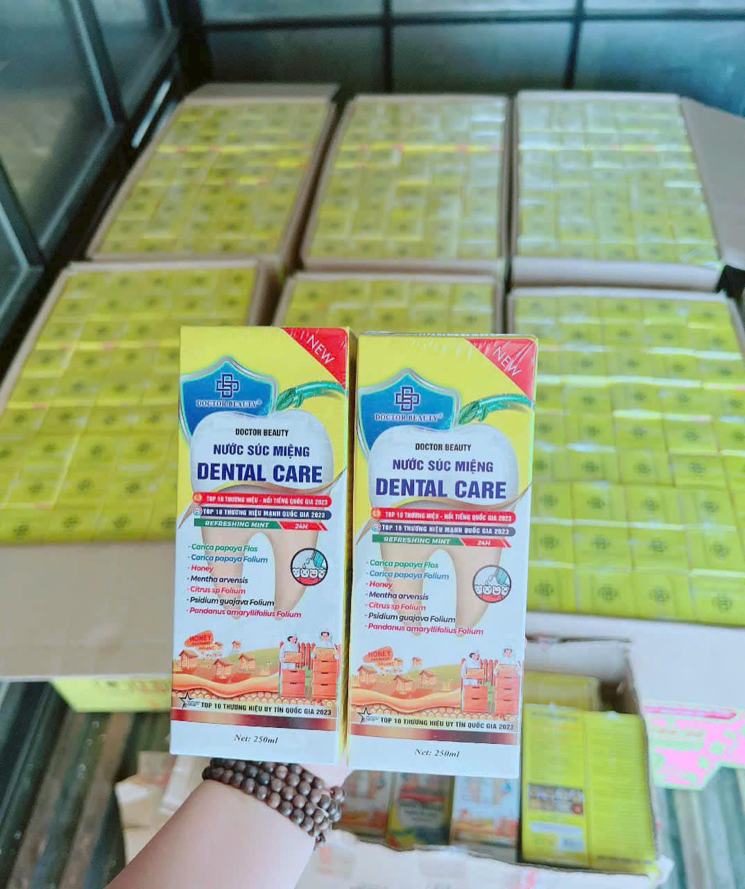 Nước súc miệng Dental Care  Thương hiệu nổi tiếng quốc gia
