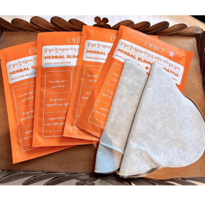Mặt nạ giảm mỡ bụng OHIO Herbal Slimming Patch phân giải mỡ, điều hoà dạ dày, giảm cân dùng hàng ngày.