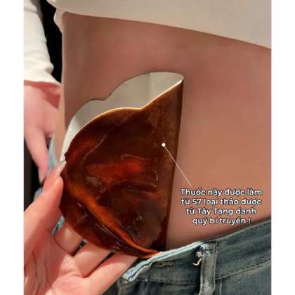 Mặt nạ giảm mỡ bụng OHIO Herbal Slimming Patch phân giải mỡ, điều hoà dạ dày, giảm cân dùng hàng ngày.