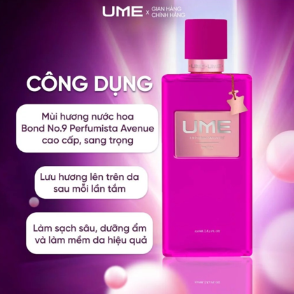 Sữa Tắm Nước Hoa U9 UME - U9 Perfume Shower Gel