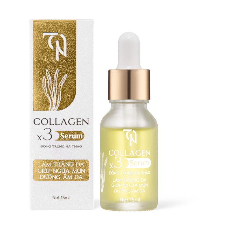 Serum Nám Collagen X3 Đông Trùng Hạ Thảo Mỹ Phẩm Đông Anh giúp giữ ẩm da