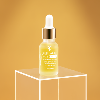 Serum Nám Collagen X3 TN - Serum Đông Trùng Hạ Thảo X3 Mỹ Phẩm Đông Anh Nguyễn Huỳnh Như