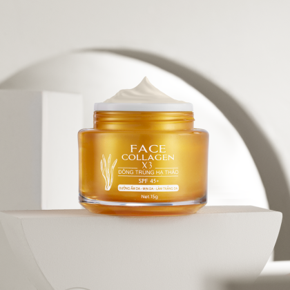 Kem Face Đông Trùng Hạ Thảo Collagen X3 TN
