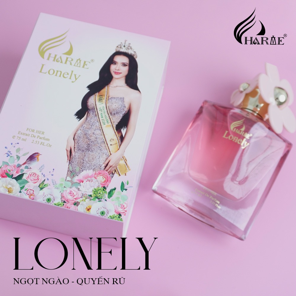 Charme Lonely là một đại diện cho sự hoàn hảo của hương thơm, mang trong mình sứ mệnh khắc họa vẻ đẹp của người phụ nữ ngọt ngào