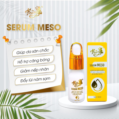 Serum Meso Fairy dưỡng trắng dưỡng ẩm căng bóng  10ml