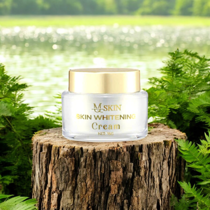 Combo Kem Face Nhân Sâm Ban Ngày MQ Skin Whitening Cream + Serum Hyalu Complex