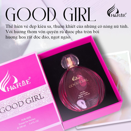 Nước hoa Nữ Charme Good Girl 100ml được phái đẹp yêu thích
