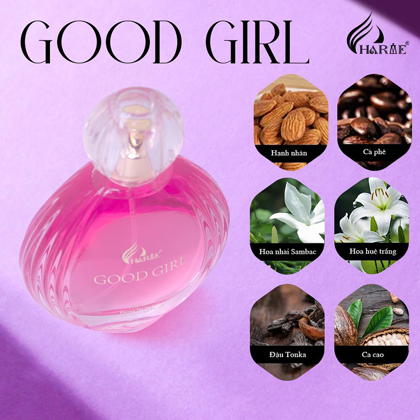 Nước hoa Nữ Charme Good Girl 100ml được phái đẹp yêu thích