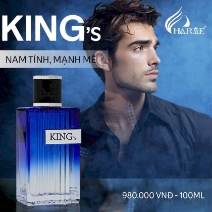 Nước Hoa Charme King Mùi Nam Phiên Bản Mới 100ml
