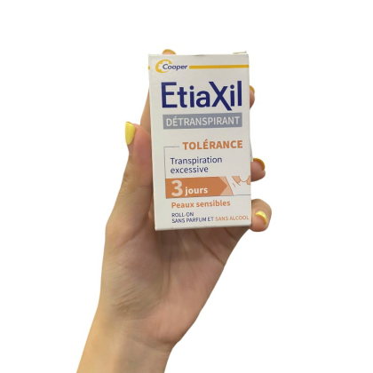 Lăn khử mùi EtiaXil Dành cho da siêu nhạy cảm – 15ml nâu