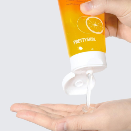 Sữa Rửa Mặt Prettyskin The Pure Jeju Tangerine Vita C Cleansing Foam 150ml