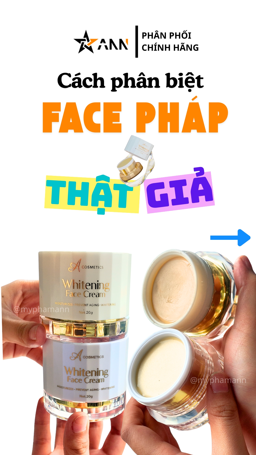 Phân Biệt Face Pháp Thật Giả