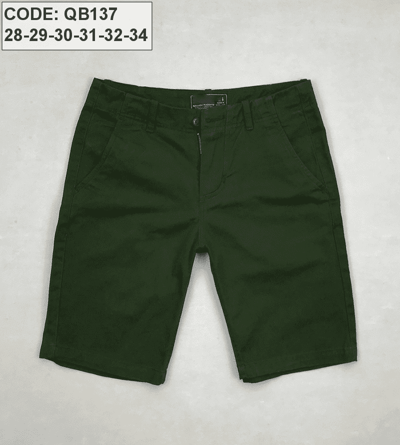 Quần short kaki nam quần lỡ P&B