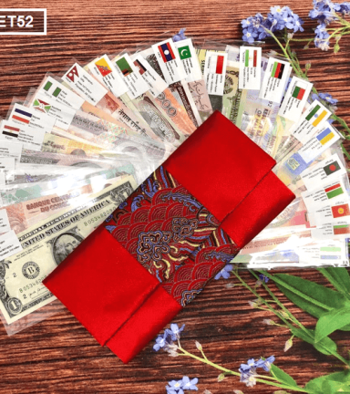 Set 52 tờ tiền 28 nước - SET52