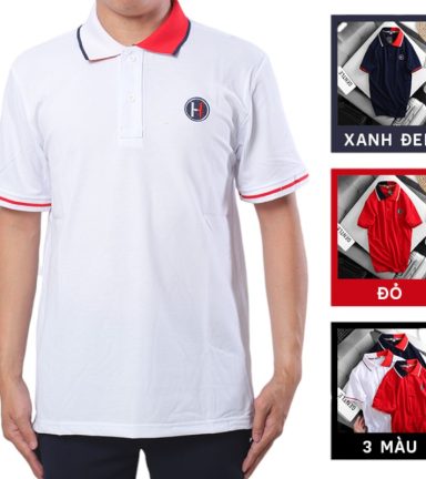 Áo Thun Nam Có Cổ Logo TM Cao Cấp - CS097