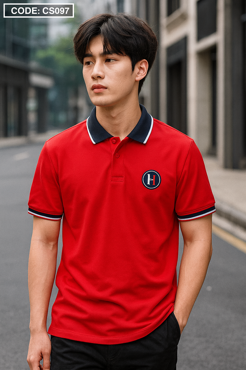 Chỗ sỉ áo Thun Nam Có Cổ Logo TM Cao Cấp 19 Chỗ sỉ áo Thun Nam Có Cổ Logo TM Cao Cấp