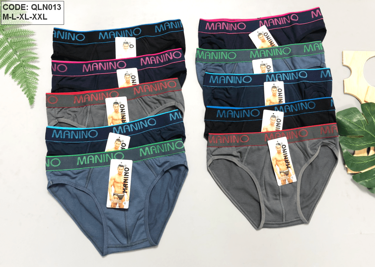 Lấy sỉ combo 10 quần lót tam giác nam manino