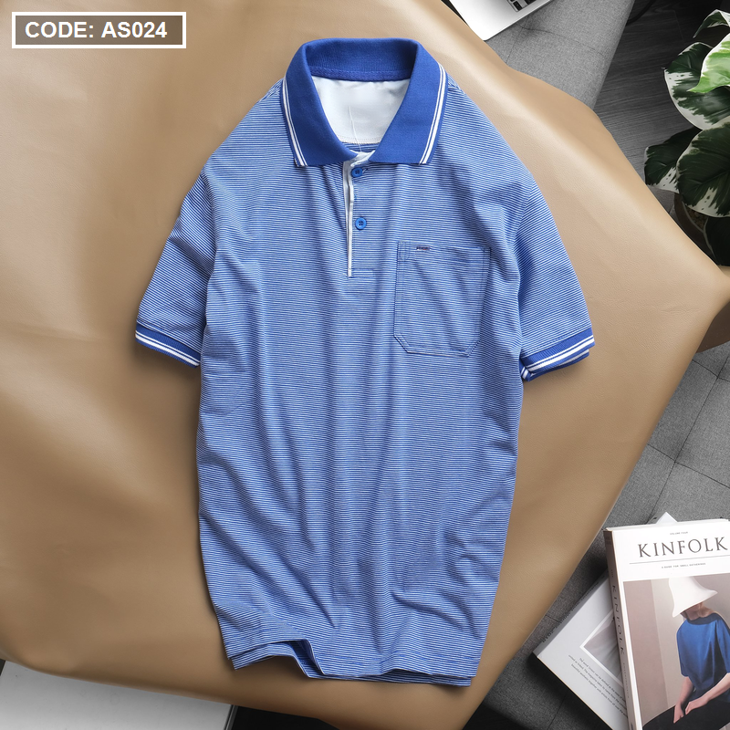 8869-z3513104094294-3a007b6e7a6a7a9daa0e16f77884277c-2.png Áo Thun Polo Sọc Nam Cổ Bẻ Có Túi - AS024