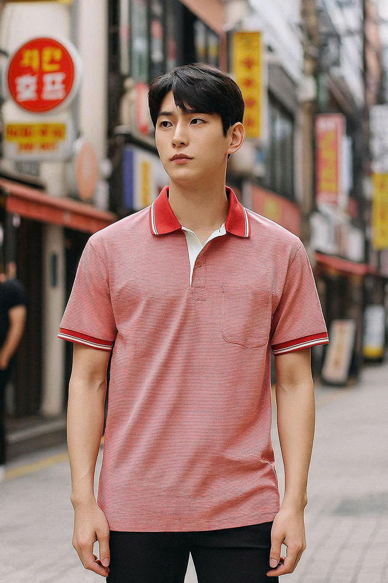 8869_z6957262695635-60e52d03a3afb2c114bc8c83237ba6cc_20250829161551-1.jpg Áo Thun Polo Sọc Nam Cổ Bẻ Có Túi - AS024