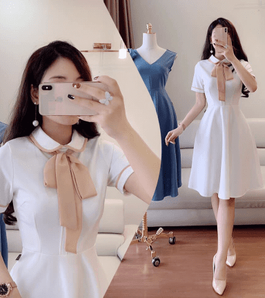 Váy Sang Chảnh Dự Tiệc Màu Trắng giá rẻ Tháng 72023BigGo Việt Nam