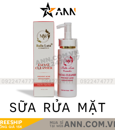 Sữa Rửa Mặt Balla Luta Ngừa Mụn Sáng Da - 893614400185