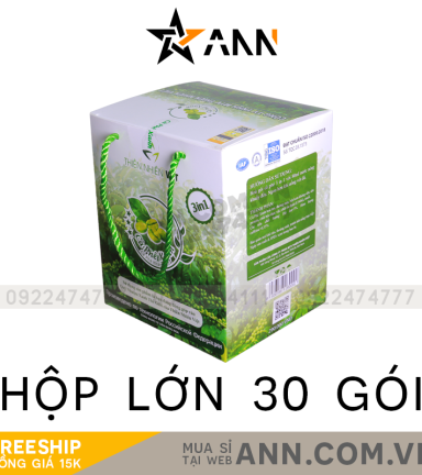 Cà Phê Xanh Thiên Nhiên Việt Hộp Lớn 30 Gói - 8936188260092