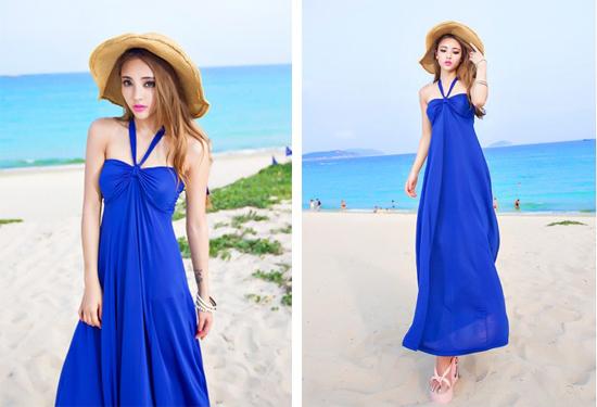 Tổng hợp các mẫu váy đầm maxi đi biển đẹp 2019 đón đầu xu hướng thời trang  | Kênh Sinh Viên