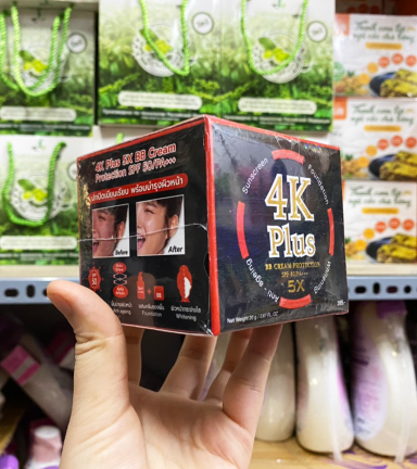 Kem 4K Plus dưỡng trắng chống lão hóa 5X BB Cream Thái Lan - 8858955005746