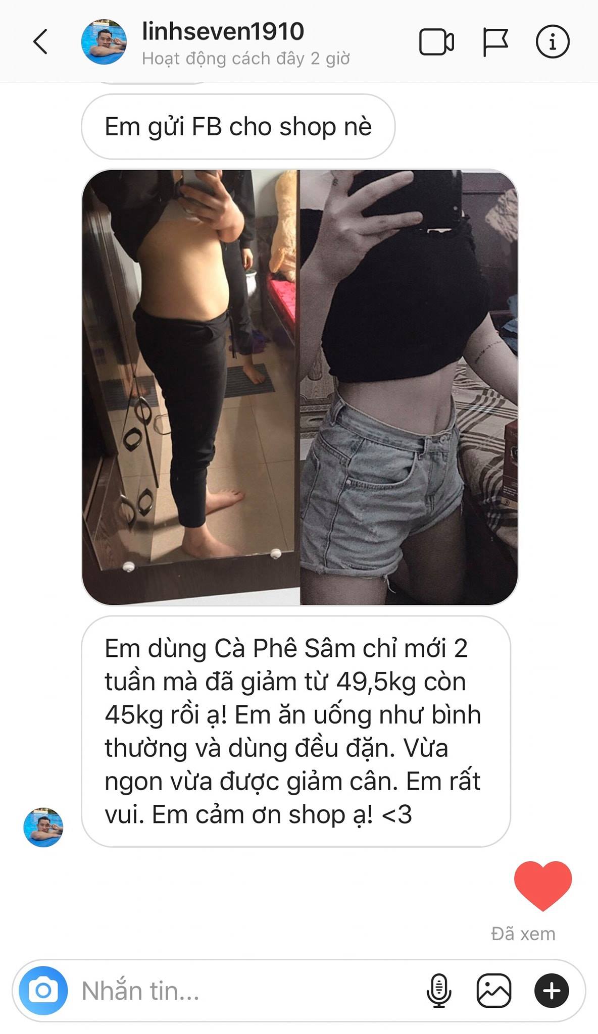 Feedback xịn xò của khách nhà Sâm